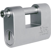 LUCCHETTO ANTISCASSO MONOLITH VIRO  ACCIAIO CARBONITRURATO CHIAVI 2 MM 78