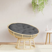 Cuscino Rotondo Antracite Ã˜ 100x11 cm in Tessuto Oxfordcod mxl 71640
