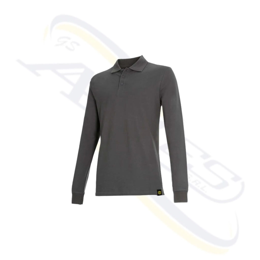 Polo da Lavoro ML Atlantis II per Uomo Colore: Grigio, Taglia: XL