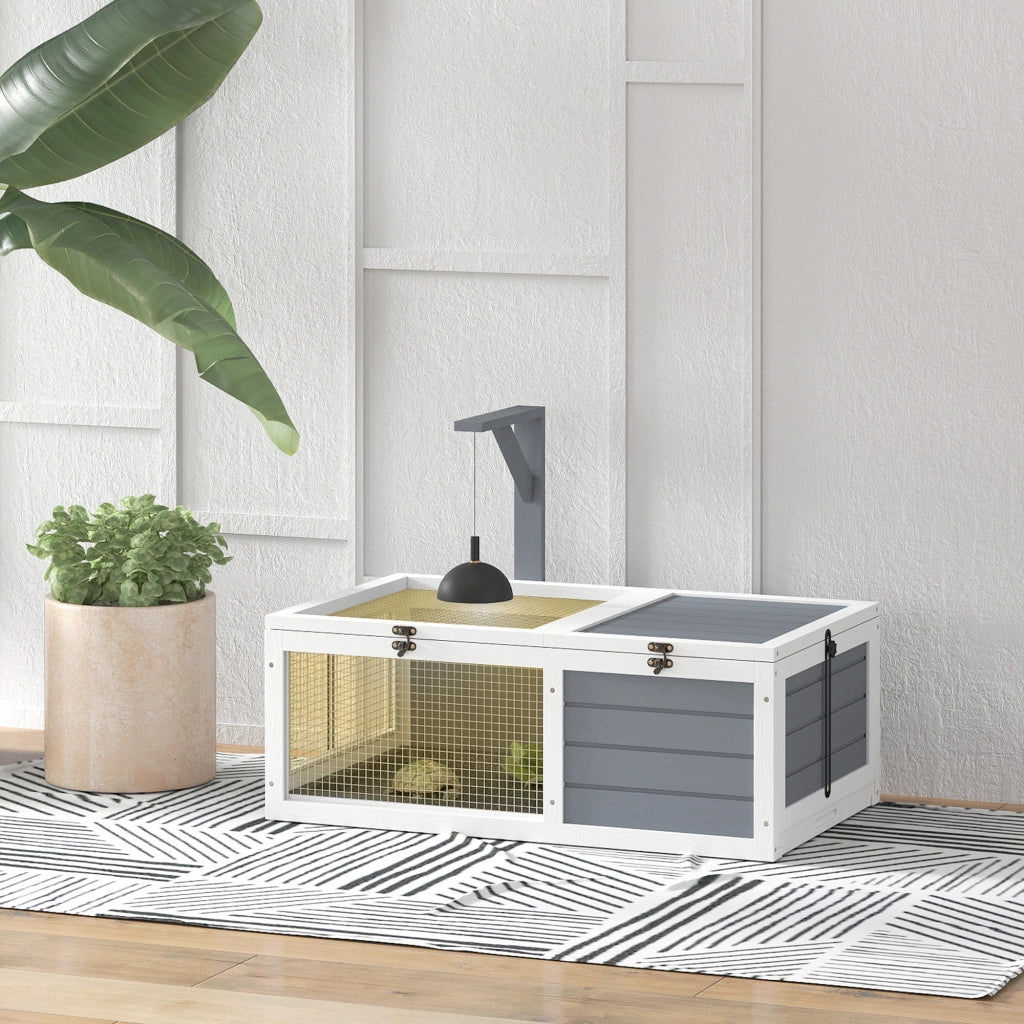 Gabbia per animali domestici ¨C zephmum ¨C grigio 81x48x31,5 cm