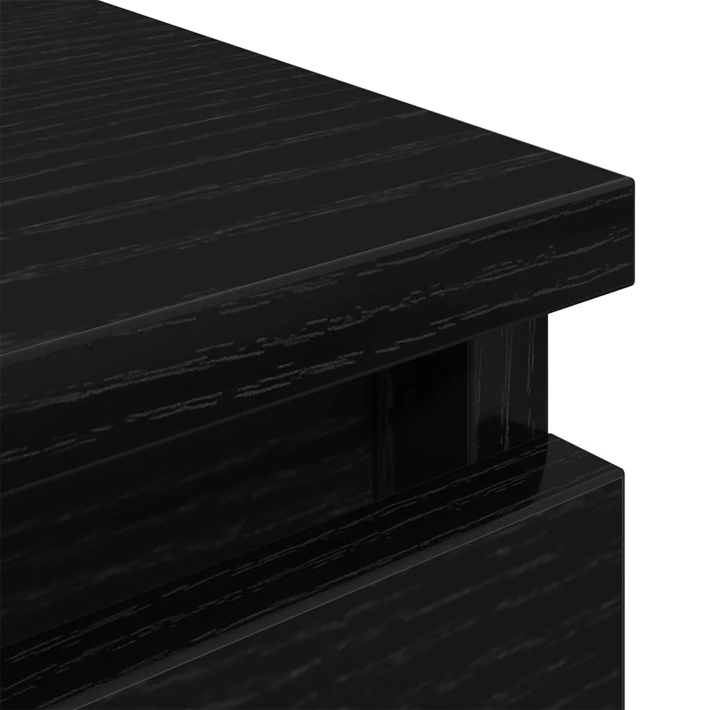 Mobile Porta TV Nero 60x35x54 cm in Legno Multistrato