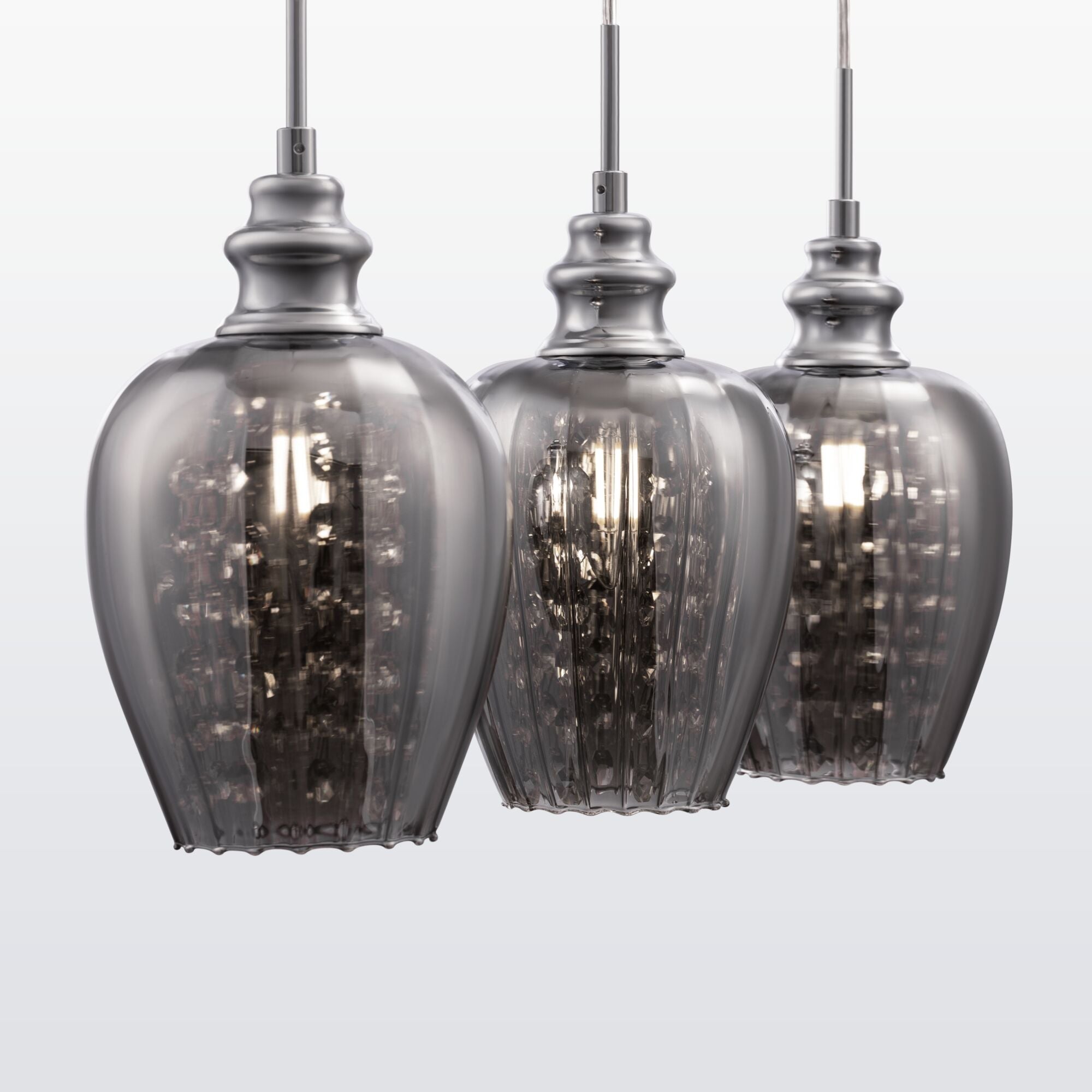 Lampada pendente Pendant in Metallo Blues Nickel
