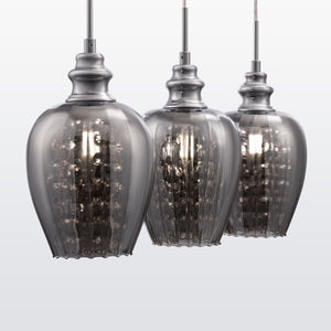 Lampada pendente Pendant in Metallo Blues Nickel