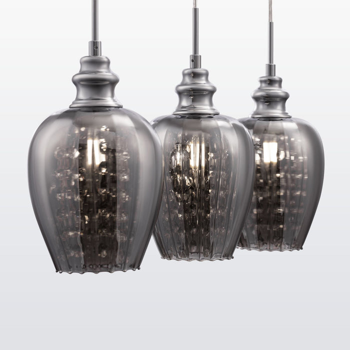 Lampada pendente Pendant in Metallo Blues Nickel