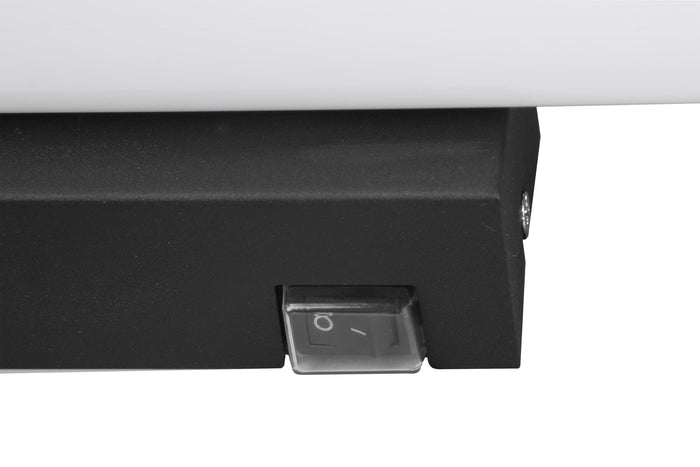 Applique da Interno a LED in Metallo Nero Opaco