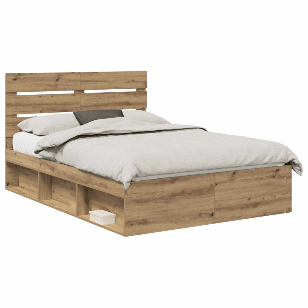 Struttura del letto Rovere Artigianale 150 x 200 cm