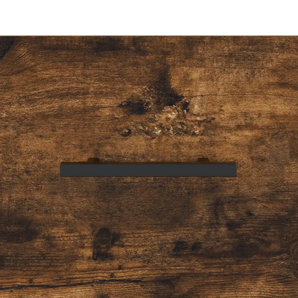 Comodino Rovere Fumo 40x35x47,5 cm in Legno Multistrato 827494