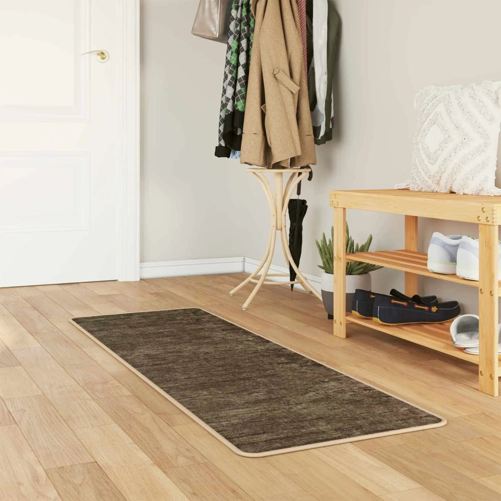 Runner Tappeto MARSA Verde Foresta 50 x 200 cm Poliestere e PVC