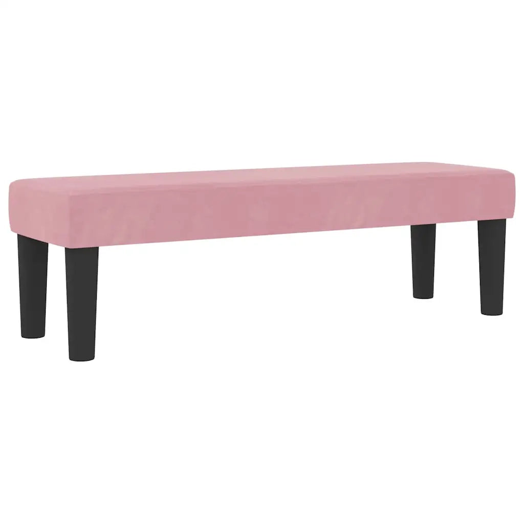 Letto a molle con testiera Rosa 200 x 120 cm Velluto 3344575