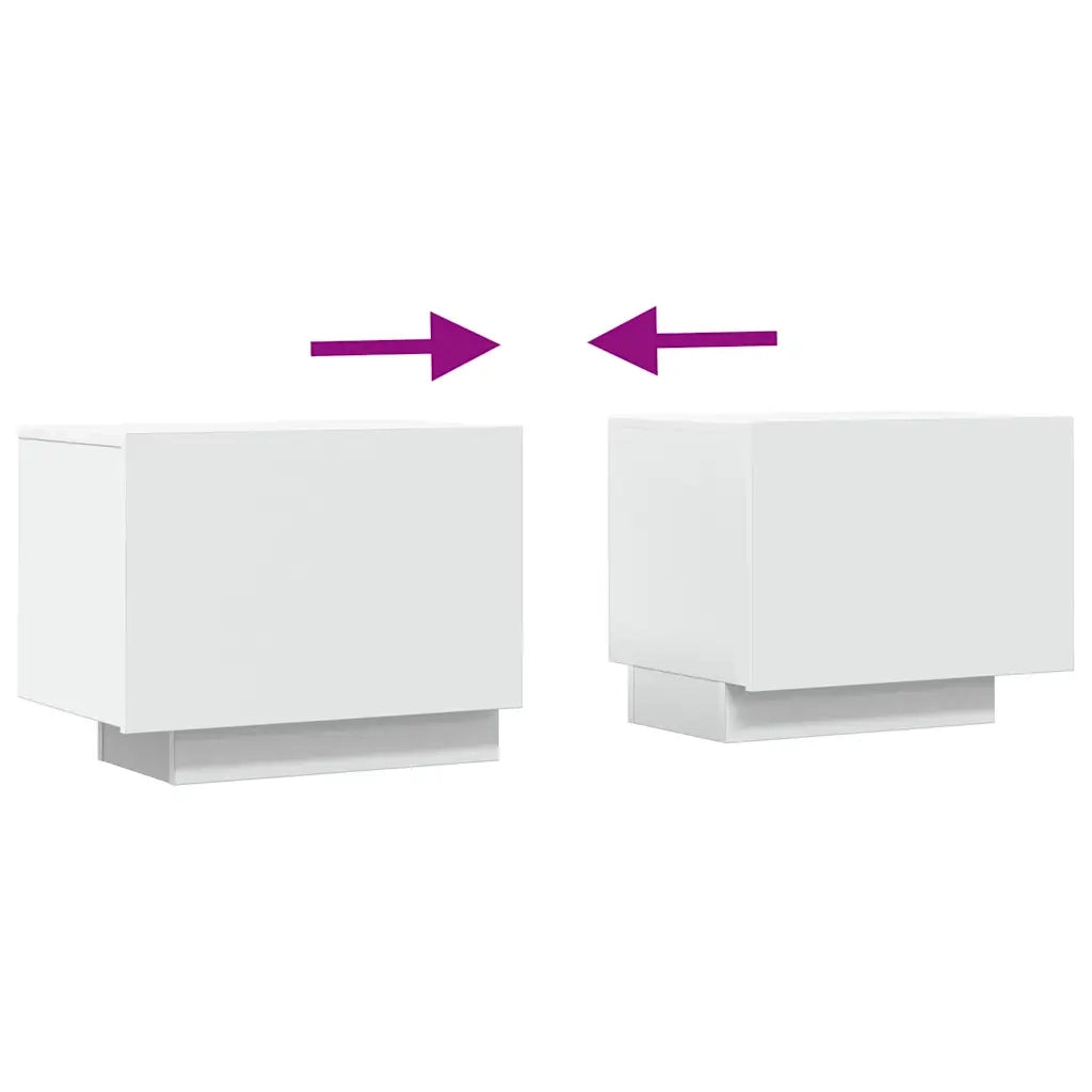 Mobile Porta TV Bianco 100x35x40 cm in Legno Multistrato