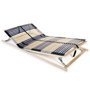 Rete a Doghe 7 Zone senza Materasso con 42 Doghe 140x200 cm