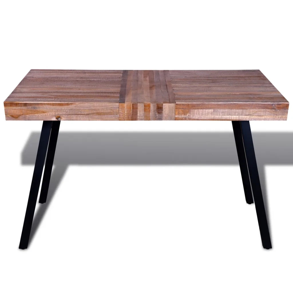 Tavolo in Legno di Recupero di Teak  cod mxl 9690