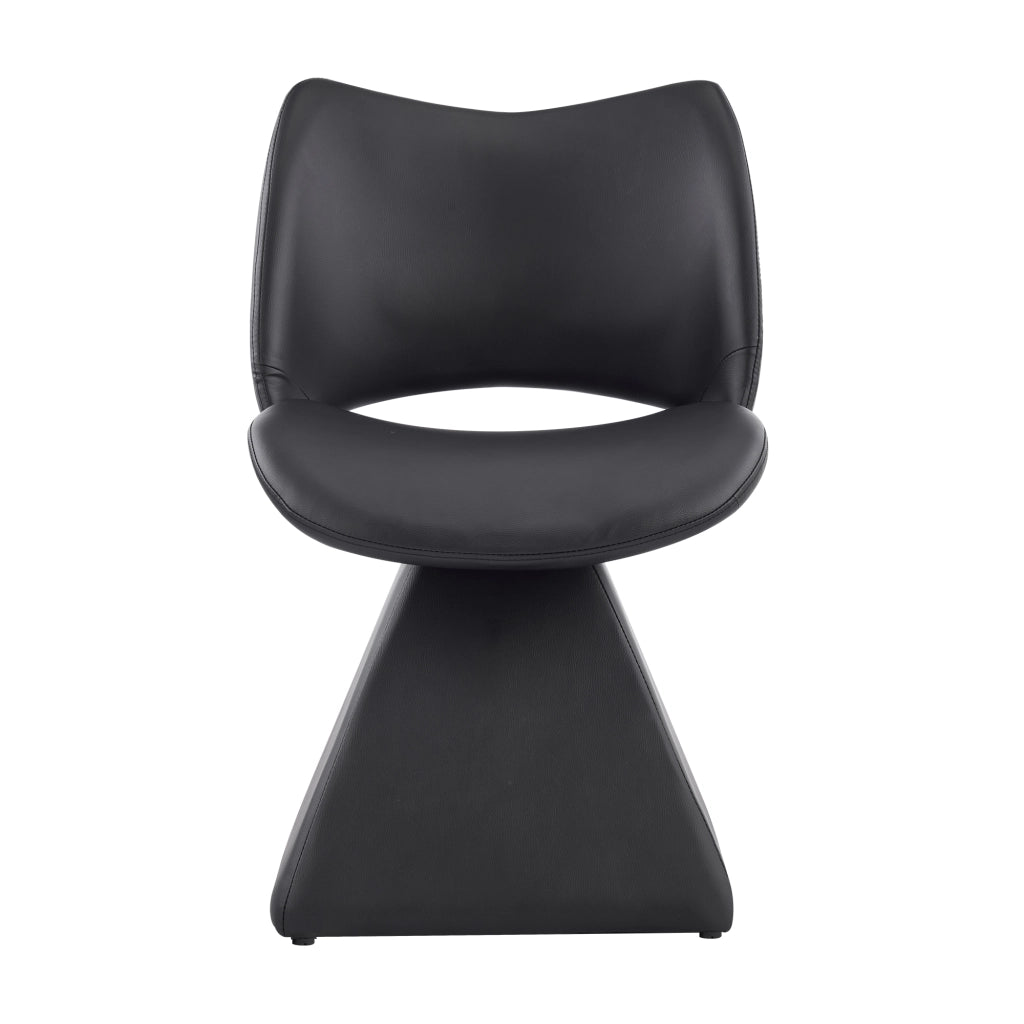 Sedia da Ufficio Girevole Schienale Alto ¨C Xylo ¨C Similpelle Nero, Design Moderno