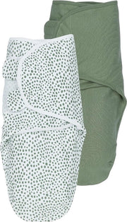 Set di asciugamani per neonati, 2 pezzi, attrezzatura originale per neonati (asciugamani per neonati da 0 a 3 mesi, comfort per il sonno morbido, respirante e assorbente dell'umidità, aiuto per il cambio)