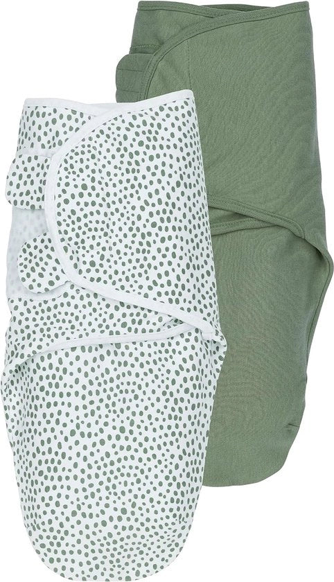 Set di asciugamani per neonati, 2 pezzi, attrezzatura originale per neonati (asciugamani per neonati da 0 a 3 mesi, comfort per il sonno morbido, respirante e assorbente dell'umidità, aiuto per il cambio)