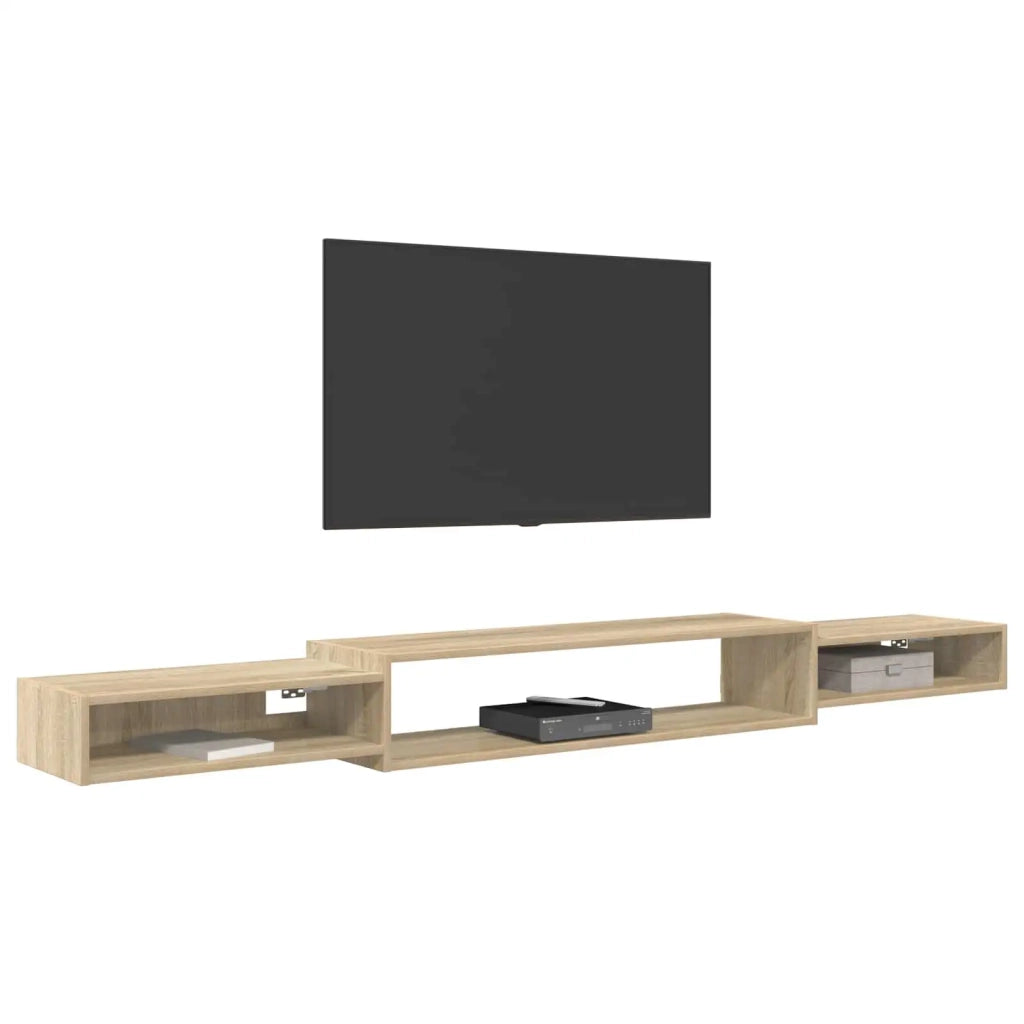 Mobile TV da Parete A parete Rovere Sonoma 220 x 28 x 21 cm