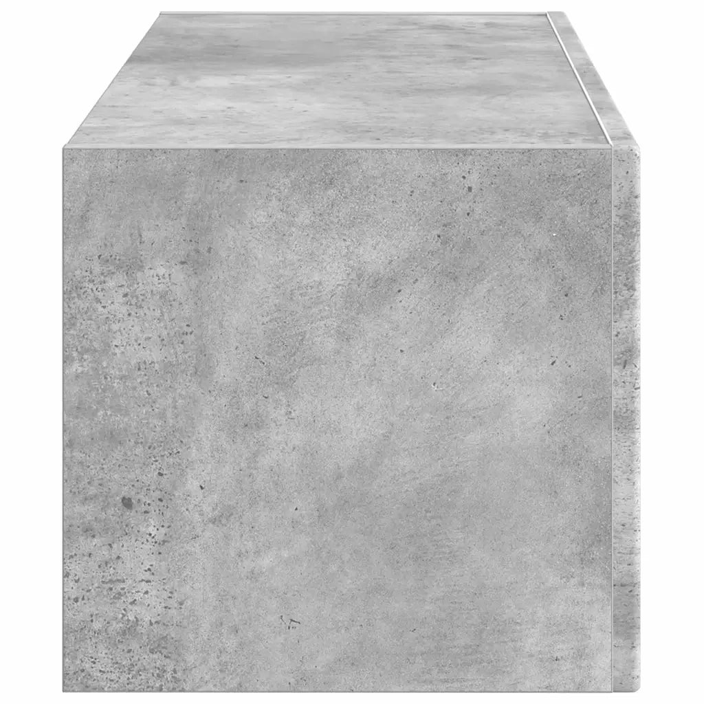 Mobile TV da parete Calcestruzzo 78,5 x 31 x 29,5 cm