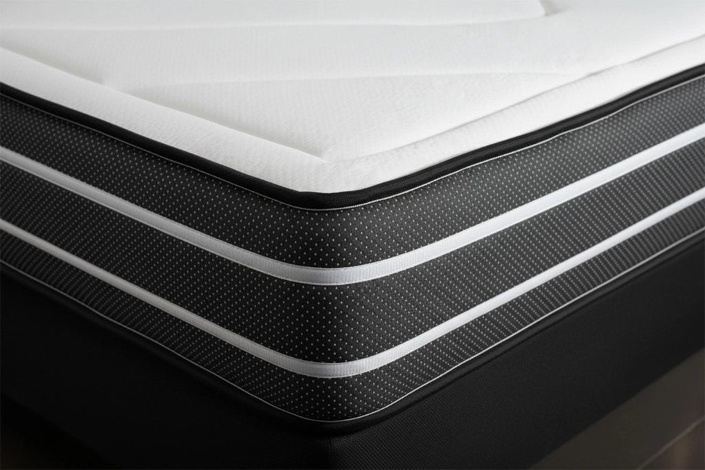 Pacchetto letto completo - Materasso 140x190cm + Box spring con doghe (kit) + 2 cuscini + Piumino - Esclusivo