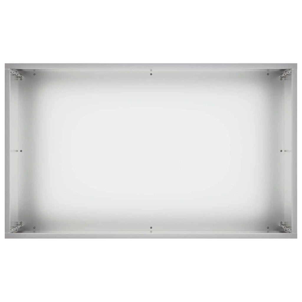 Vaso da giardino 2 pz Argento 50 x 30 x 50 cm Acciaio zincato 8005537