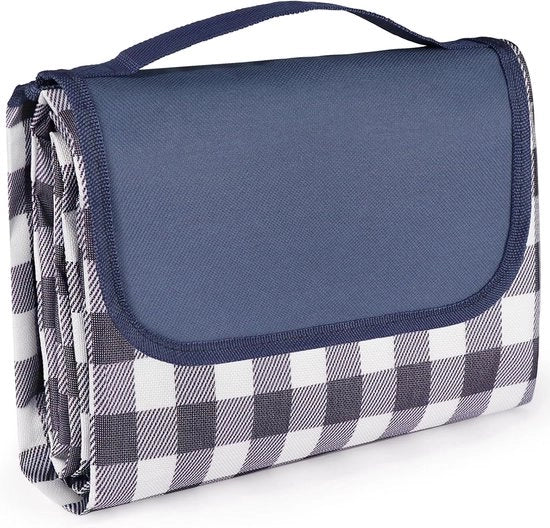 Tavolo da picnic 200x200 cm Impermeabile - Tavolo da picnic extra grande Impermeabile Resistente al sabbia - Retro è ripiegabile Tavolo da picnic da esterno