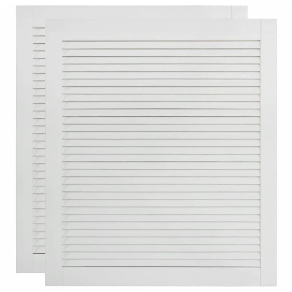 Ante a persiana in 2 pezzi legno massello di pino bianco 69x59,4 cm 02_0003910
