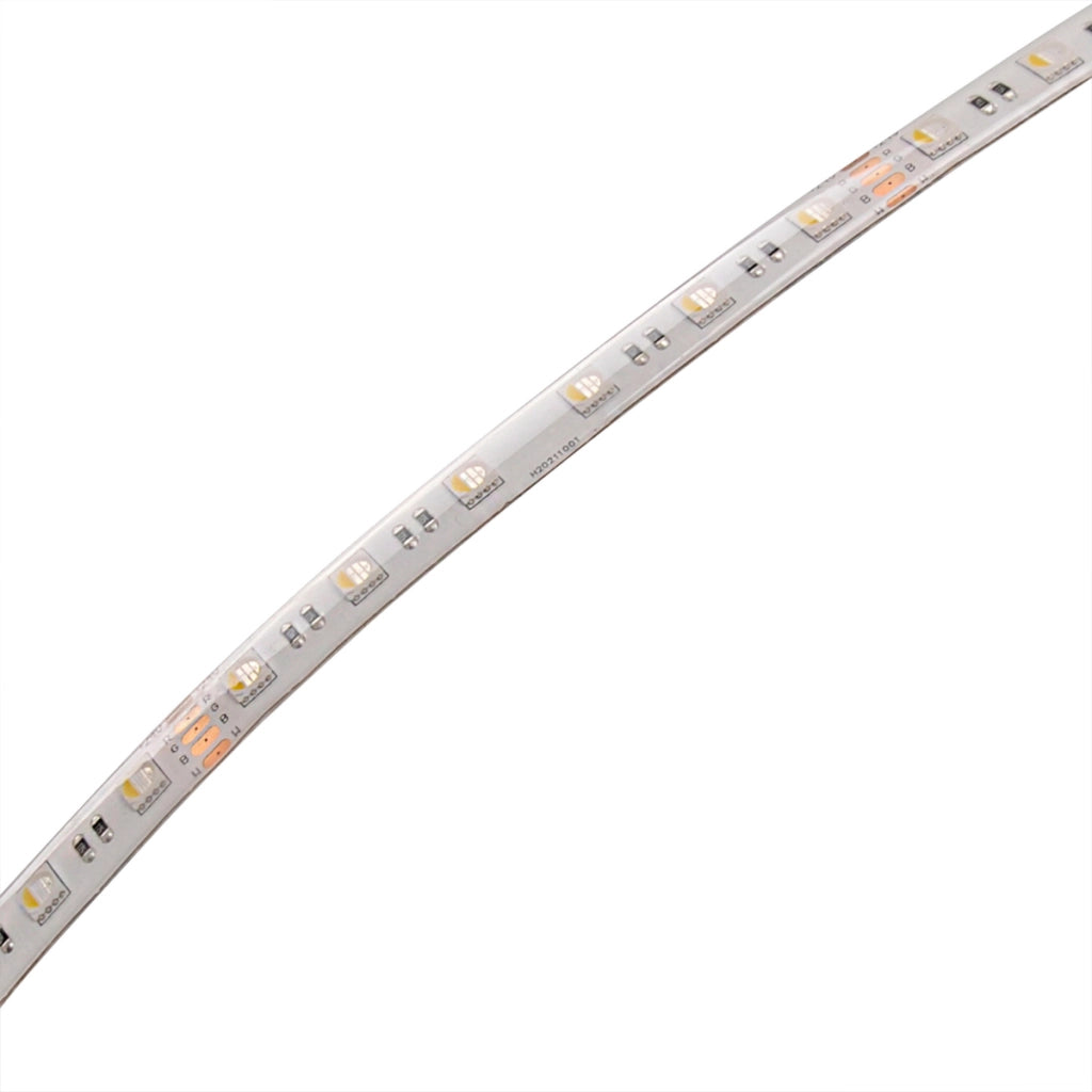 Kit striscia LED 3m 24V RGB+4000K IP65 telecomando Polux