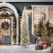 Albero di Natale artificiale con 300 LED Verde 210 cm 3395027