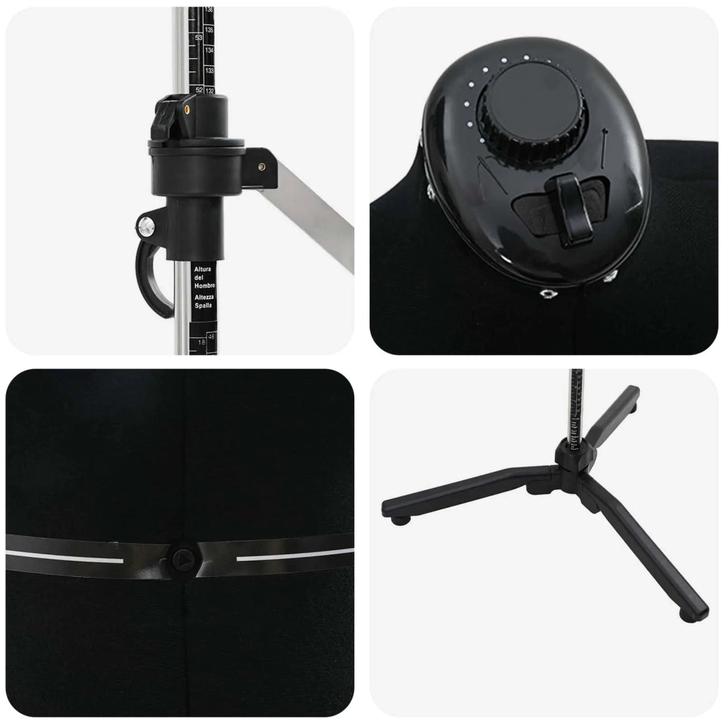 Forma Abito Femminile Regolabile Nero m Velluto CFW2420202