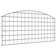 Set di Recinzione per Stagno 5 pcs Verde 100 x 50 cm Acciaio