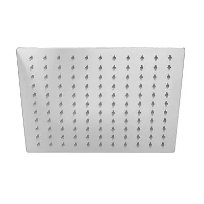 Set doccia incasso soffione 25x25 cm e kit doccia completo Kubo