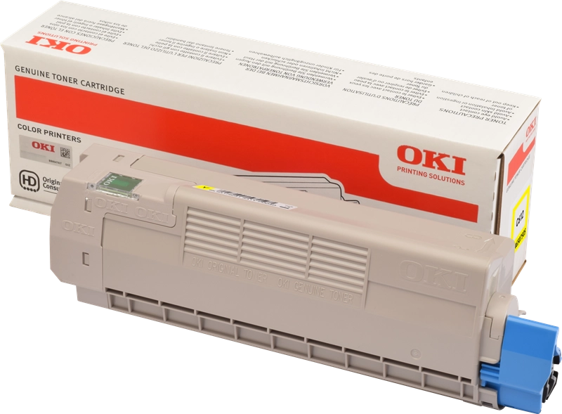 ORIGINAL OKI toner giallo 46507505 C612 ~6000 Seiten