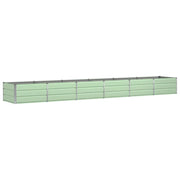 Fioriera | Cassetta per fiori | Vaso Verde 480 x 80 x 45 cm Acciaio
