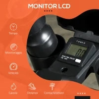Cyclette Magnetica con Volano da 4kg, Manubrio e Sellino Regolabili