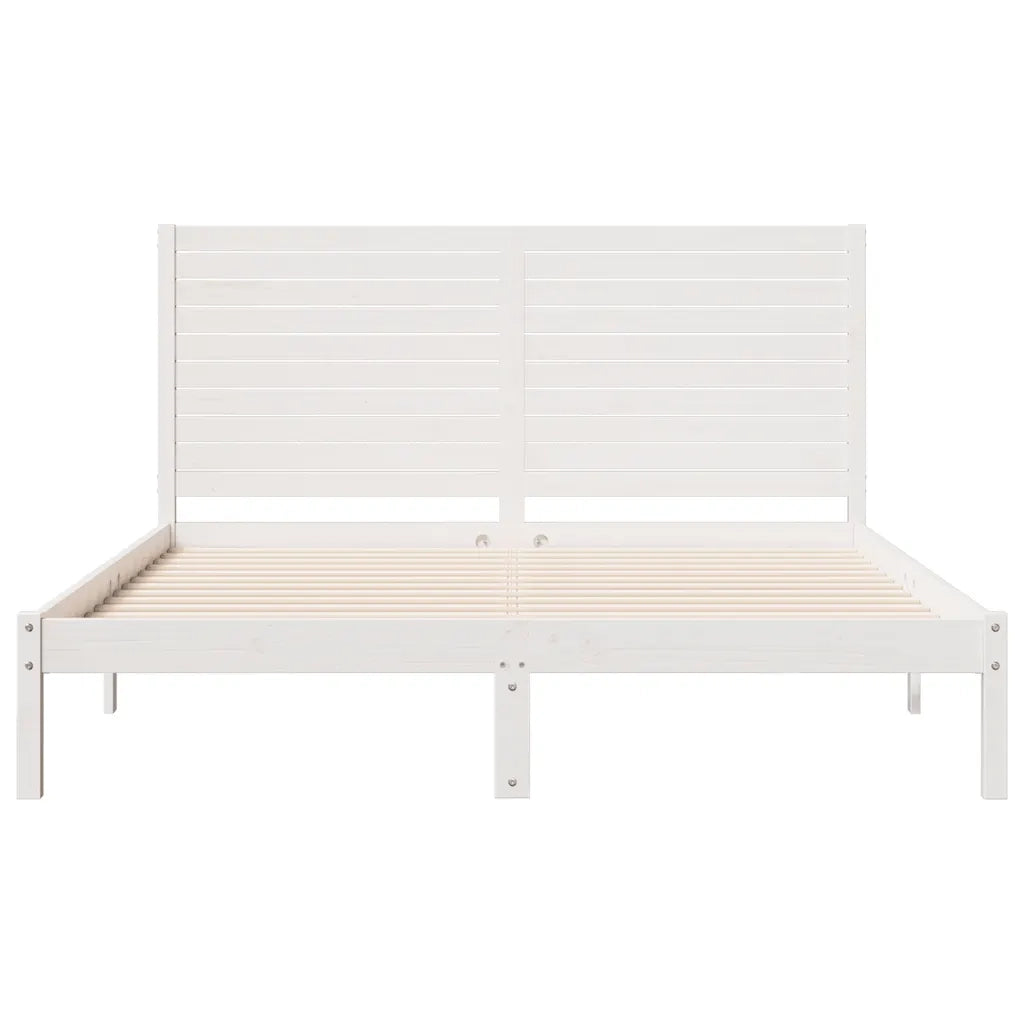 Giroletto Extra Lungo senza Materasso Bianco 140x210cm Massello 3309300