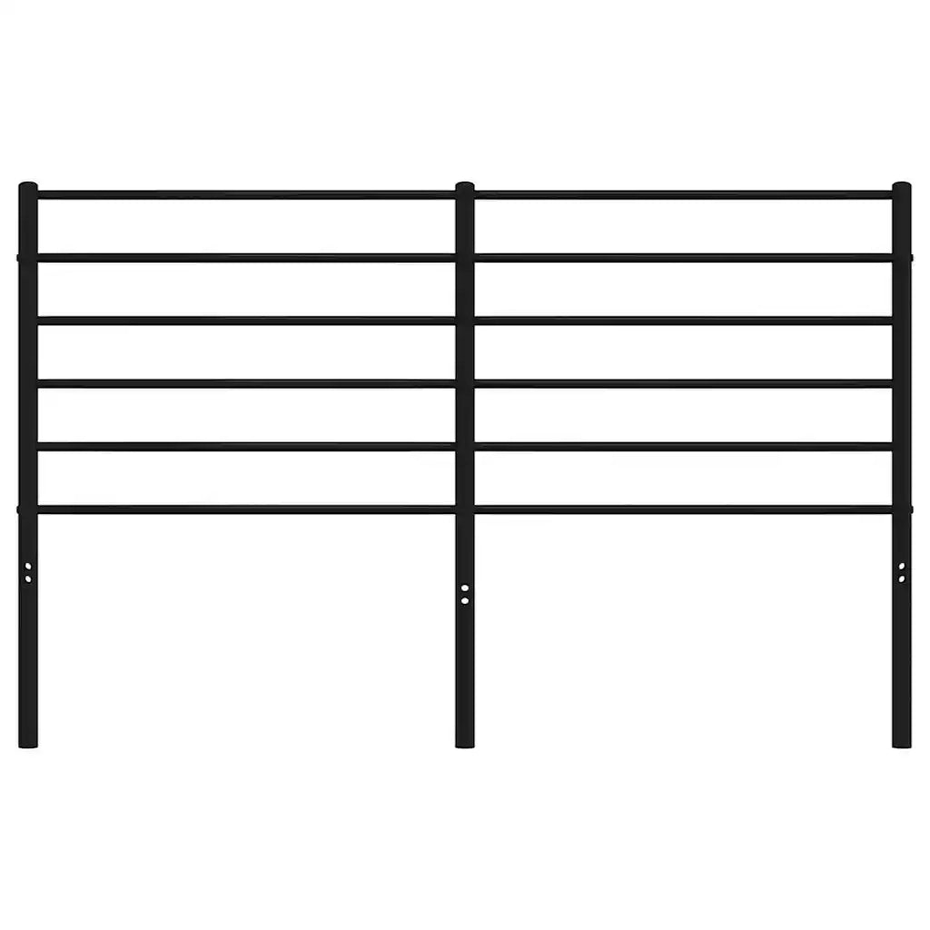 Testiera di Ricambio in Metallo Nero 150 cm 352353