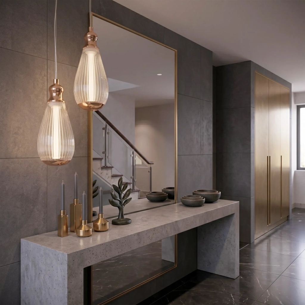 Lampada A Sospensione Da Soffitto Lhj120-cp Light Rose Gold