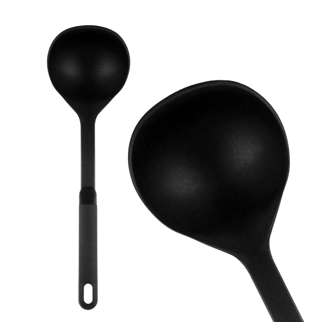 MESTOLO DA CUCINA REALIZZATO IN NYLON DI COLORE  NERO
