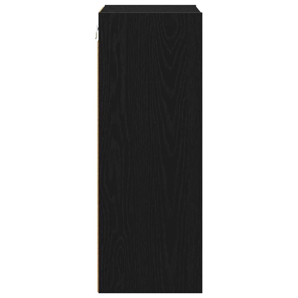 Armadio pensile Rovere Nero 40 x 29,5 x 80 cm Legno multistrato