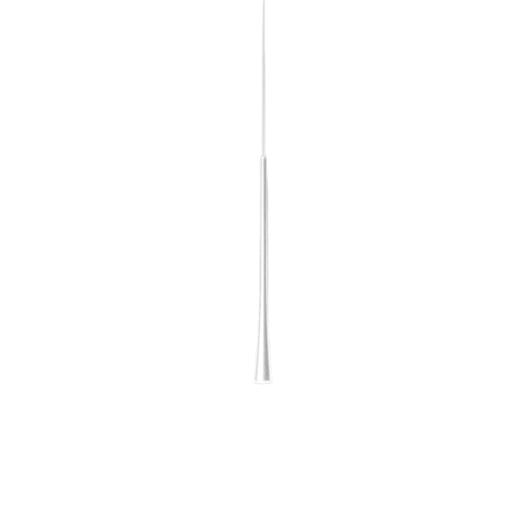Lampada a Sospensione DAFNE S/P 7W LED 3000K 213lm in Alluminio Bianco Satinato - Illuminazione Diretta per Ambienti Interni - Gealuce