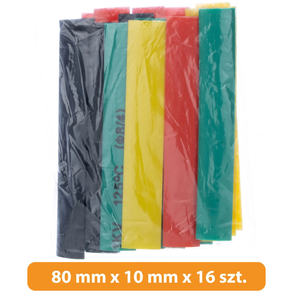 Set di Tubetti Termorestringenti Rosfix – 328 Pezzi | Poliolefina, 8 Dimensioni, 5 Colori