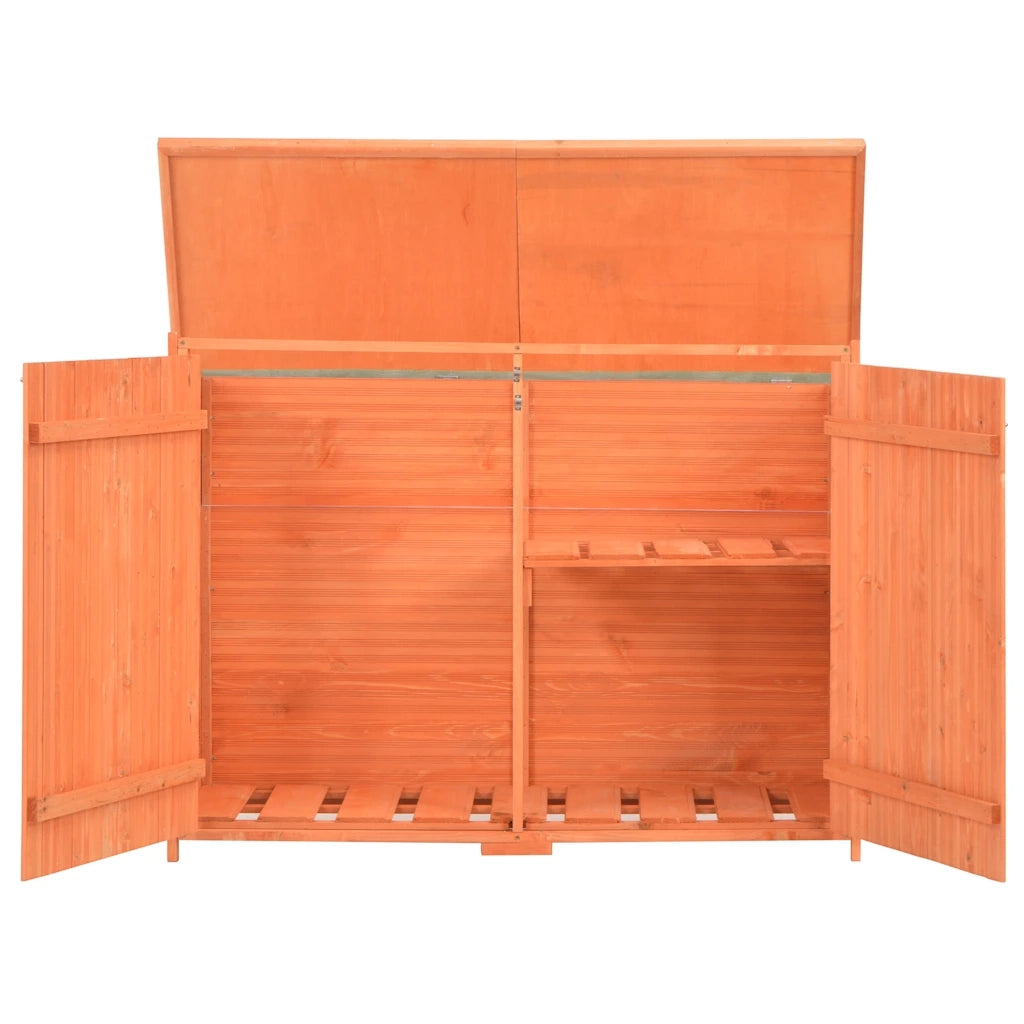 Capanno per Attrezzi in Legno 128x42x91 cm CFW5510242