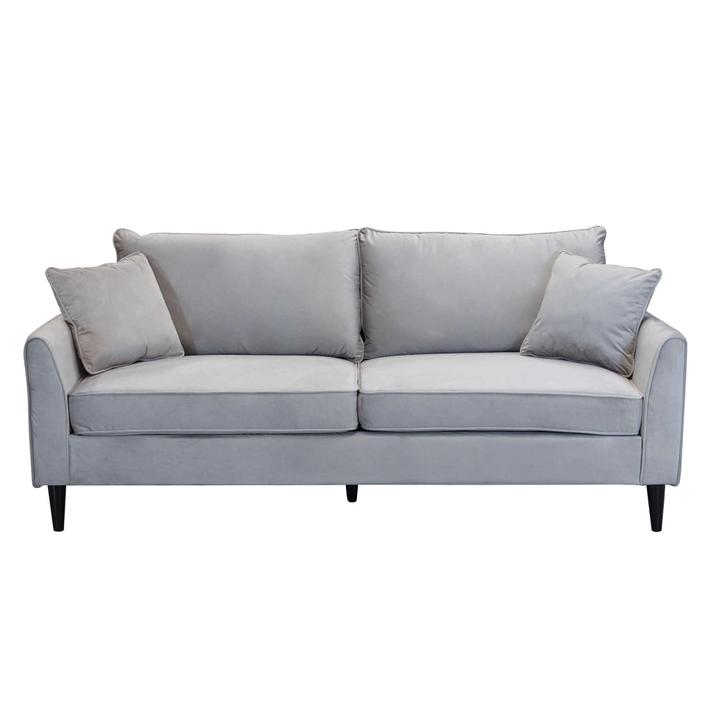 Divano tre posti in Velluto cm 196x83x89 - RAMON
