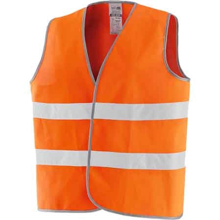 GILET ALTA VISIBILITÀ Tg. unica - Col. Giallo - IDEAL STAR
