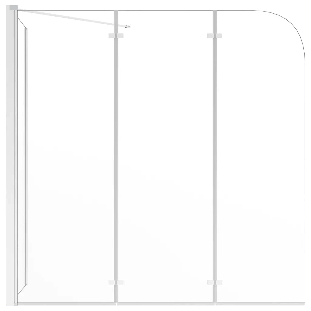 Cabina da Bagno 120x69x130 cm in Vetro Temperato Trasparente 146227