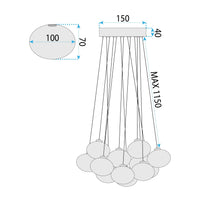 Lampada Ms024-13cp Black