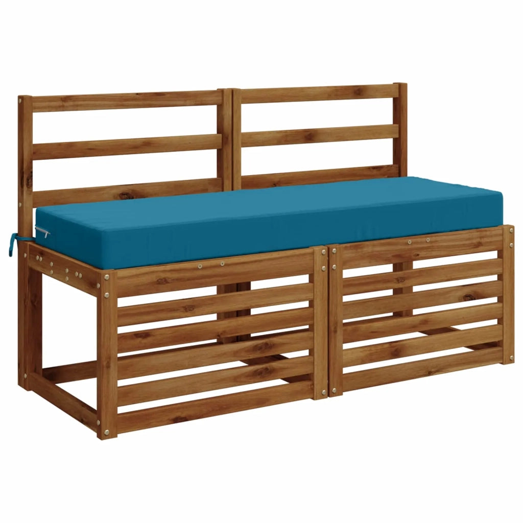 Cuscino per la seduta SOEST 100% Poliestere Azzurro 946868