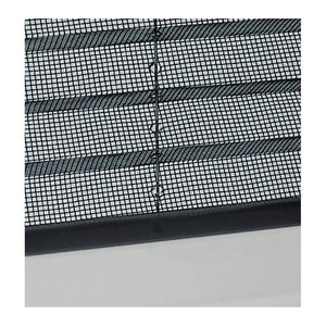 Zanzariera a Plisse per Finestra 85x160 cm Riducibile Bronzo