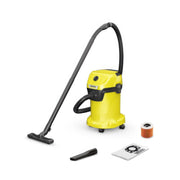 Bidone Aspiratutto Kärcher 1000W con Serbatoio 19 Litri e 3 Spazzole WD 3 V