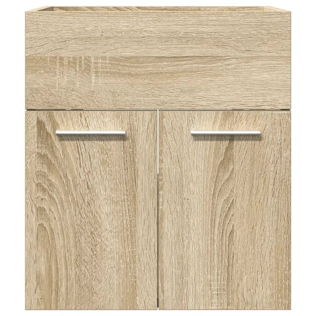 Mobile Lavabo Bagno Rovere Sonoma 41x38,5x46 cm in Truciolato 856203