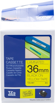 Brother TZE-661 nastro per etichettatrice TZ